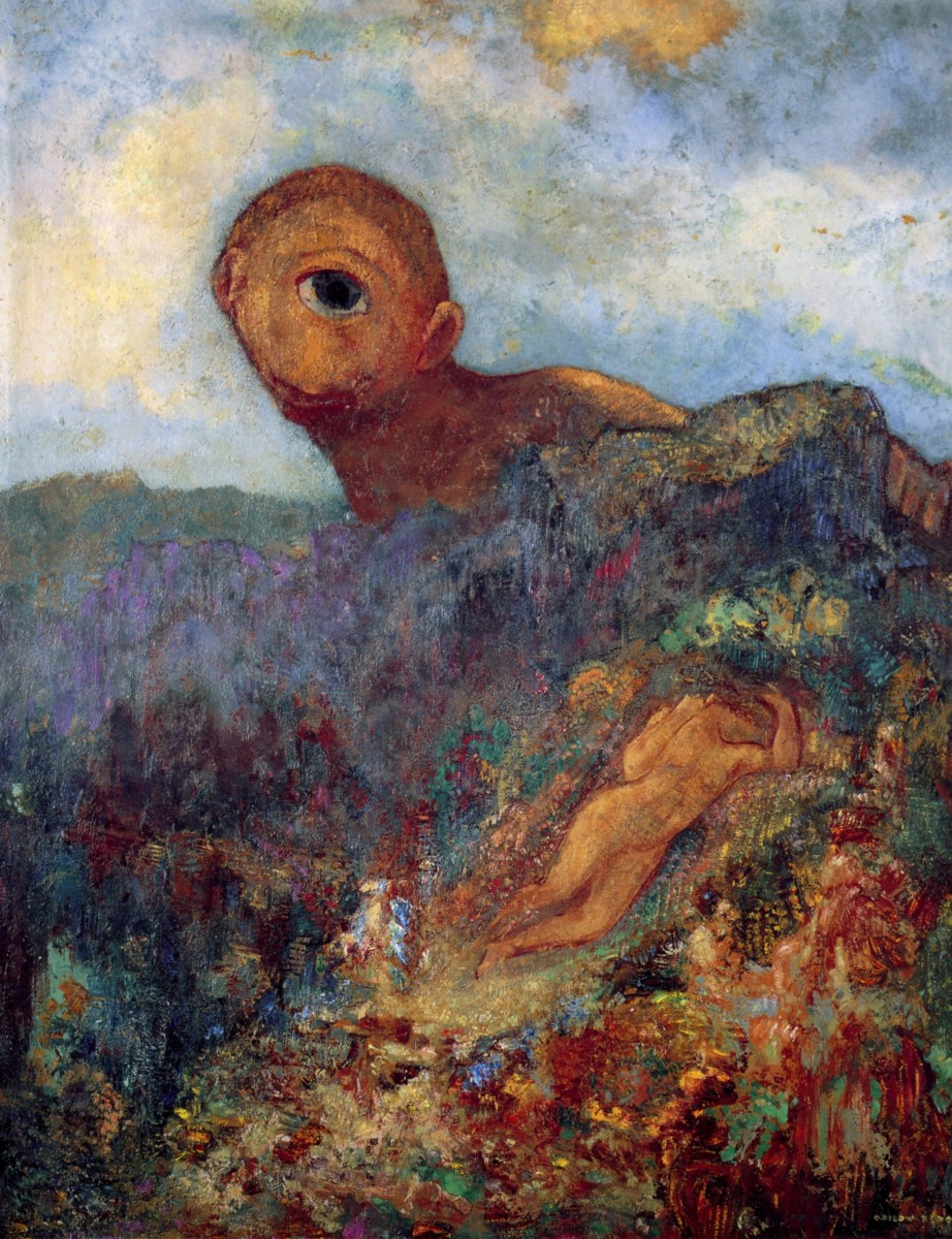 1898-1900 Odilon Redon, Le Cyclope The Cyclops.jpg